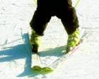 Clases de esquí: La cuña, la aliada del debutante